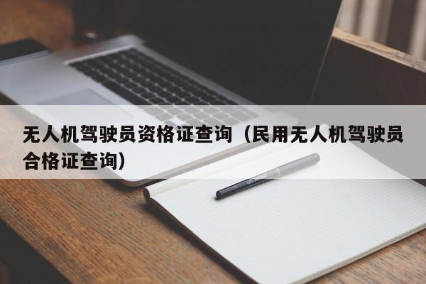 无人机驾驶员资格证查询（民用无人机驾驶员合格证查询）