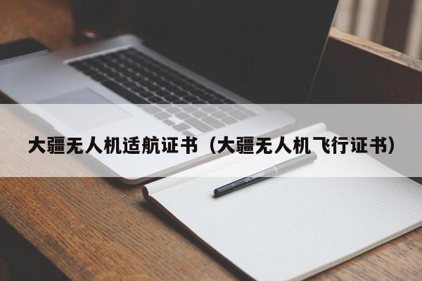 大疆无人机适航证书（大疆无人机飞行证书）