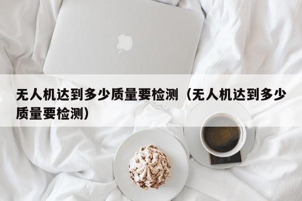 无人机达到多少质量要检测（无人机达到多少质量要检测）