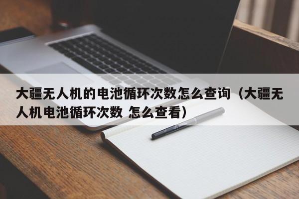 大疆无人机的电池循环次数怎么查询（大疆无人机电池循环次数 怎么查看）