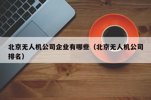 北京无人机公司企业有哪些（北京无人机公司排名）