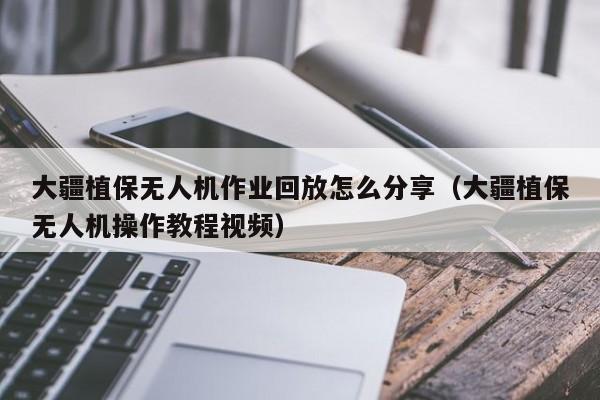 大疆植保无人机作业回放怎么分享（大疆植保无人机操作教程视频）