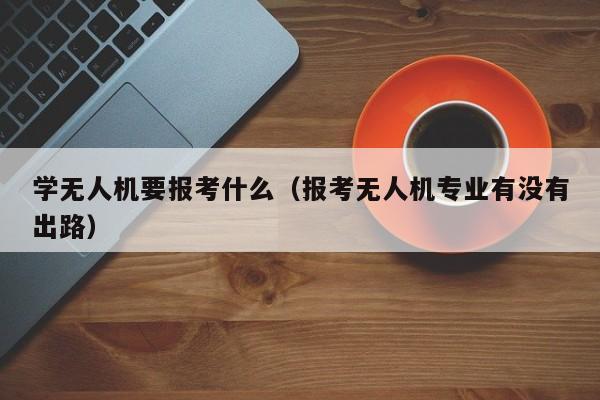 学无人机要报考什么（报考无人机专业有没有出路）