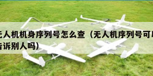 无人机机身序列号怎么查（无人机序列号可以告诉别人吗）