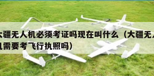 大疆无人机必须考证吗现在叫什么（大疆无人机需要考飞行执照吗）