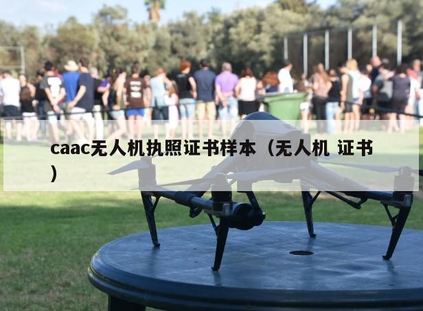 caac无人机执照证书样本（无人机 证书）