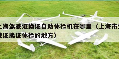 上海驾驶证换证自助体检机在哪里（上海市驾驶证换证体检的地方）