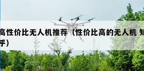 高性价比无人机推荐（性价比高的无人机 知乎）