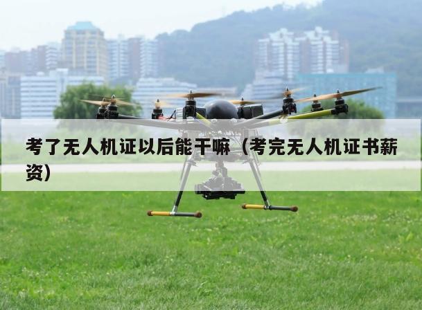 考了无人机证以后能干嘛（考完无人机证书薪资）