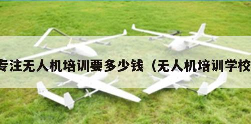 专注无人机培训要多少钱（无人机培训学校）
