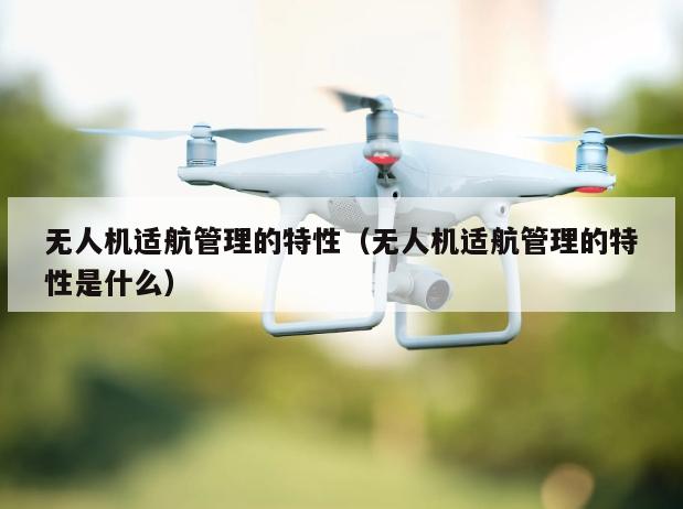 无人机适航管理的特性（无人机适航管理的特性是什么）